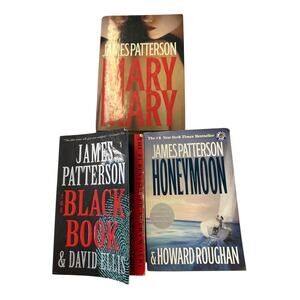 Set of 3 James Patterson Books
